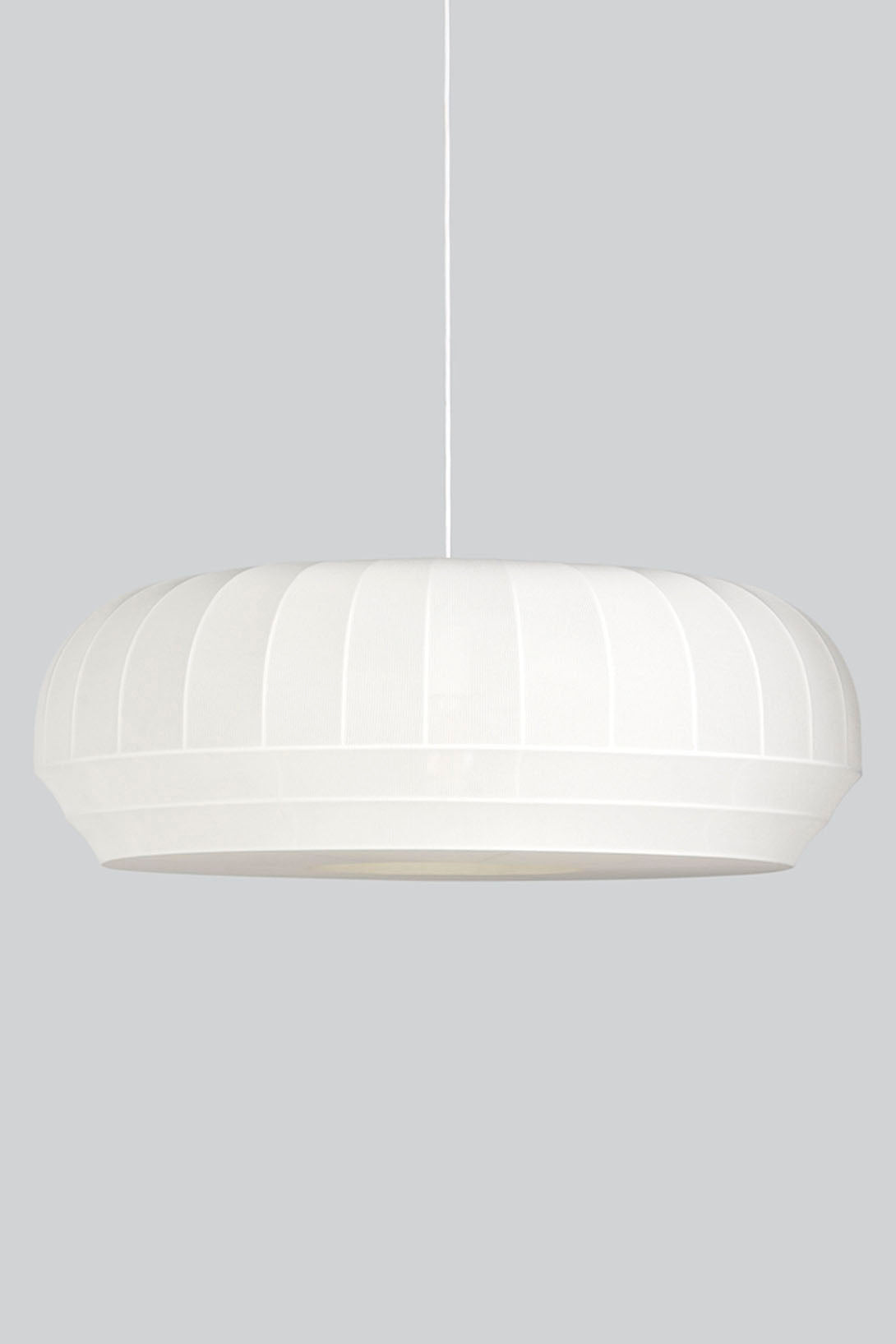 Morten&Jonas, Knitted Polyester Textile Pendant Lamp,Large oval