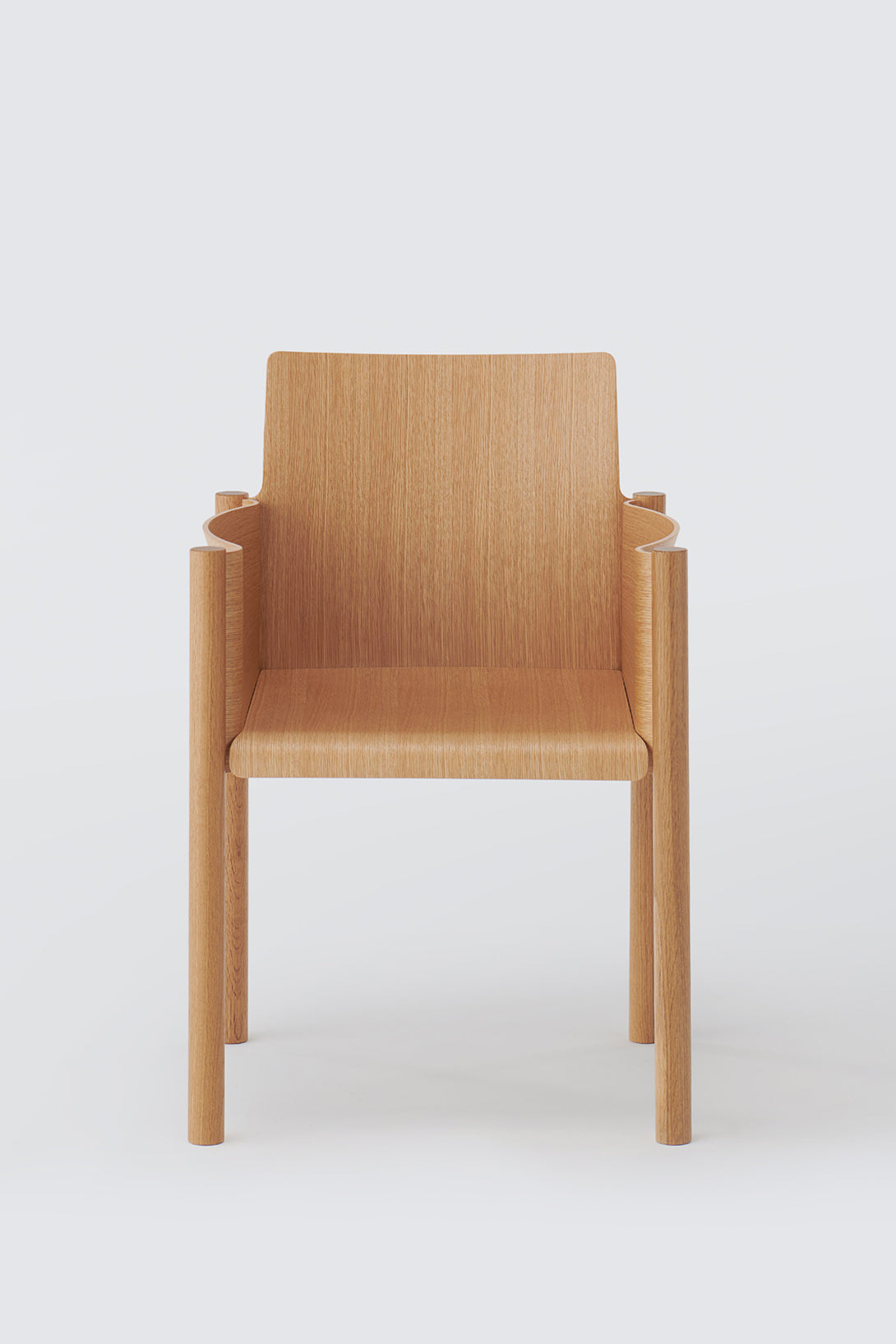 Kawara Armchair KOYORI 店舗什器 MARUNI マルニ木工 天童木工 空間デザイン ベントウッド オーク無垢材 北欧家具 チェア  サロン– DEMODEMIX